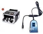 Cash counting Machine and Mantra fingerscnar