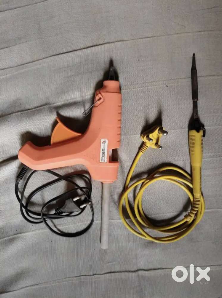 Glue gun and soldering iron combo