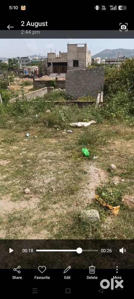 Plot for sale at Tirupathi near Delhi public school opposite