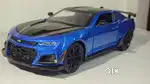 Blue Chevrolet Camaro Die-Cast Model