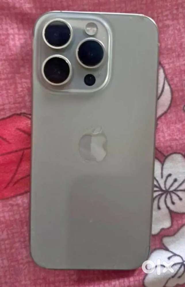 Selling my 6 months old i phone 15 pro With bill and box.