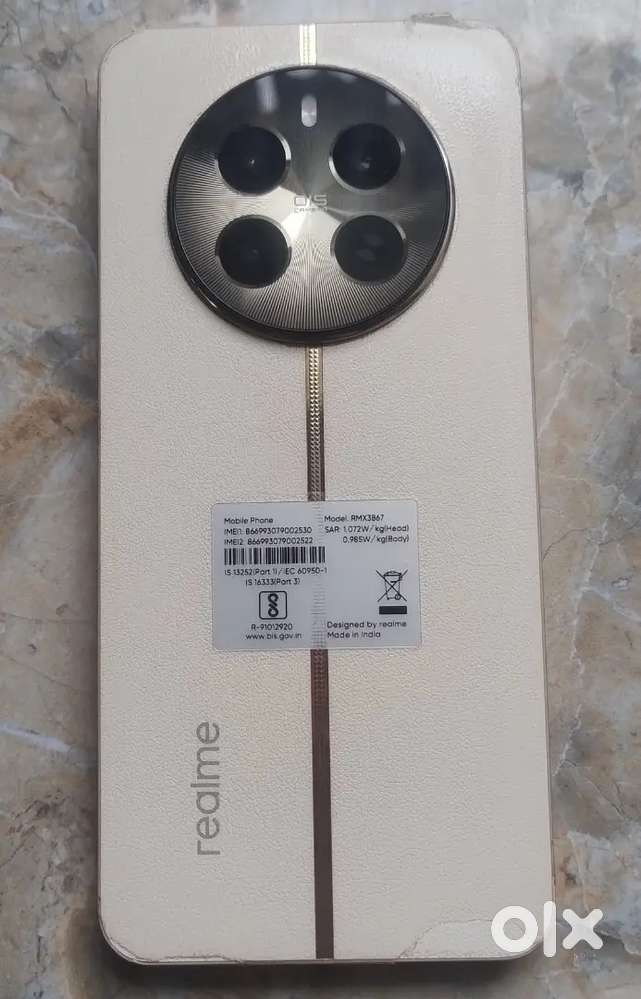 Realme 12+ 8/256gb barnd New condition