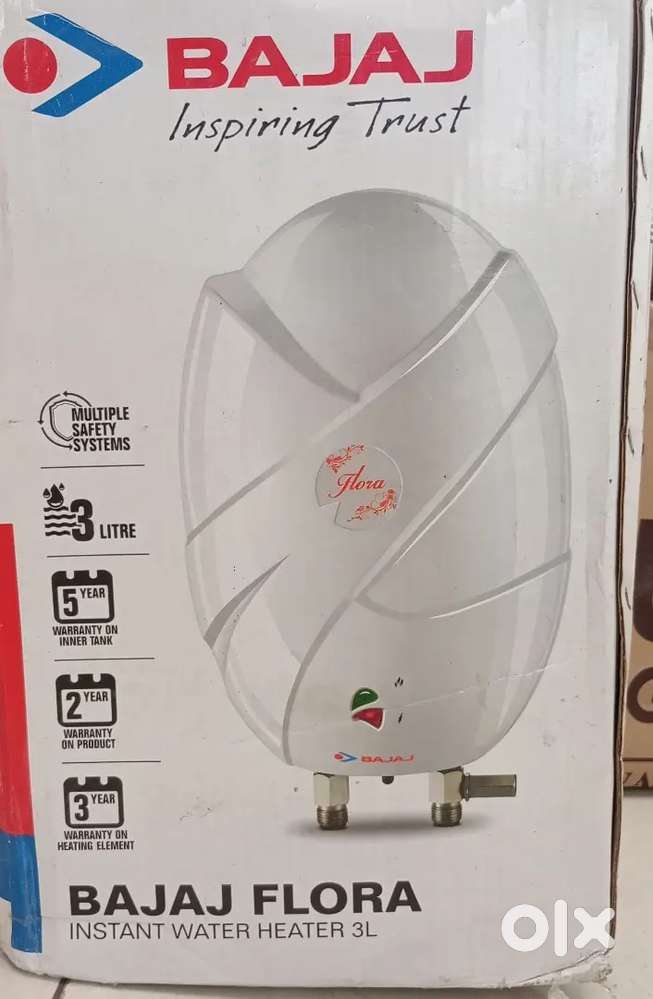 3 L Bajaj Flora Instant Water Geyser