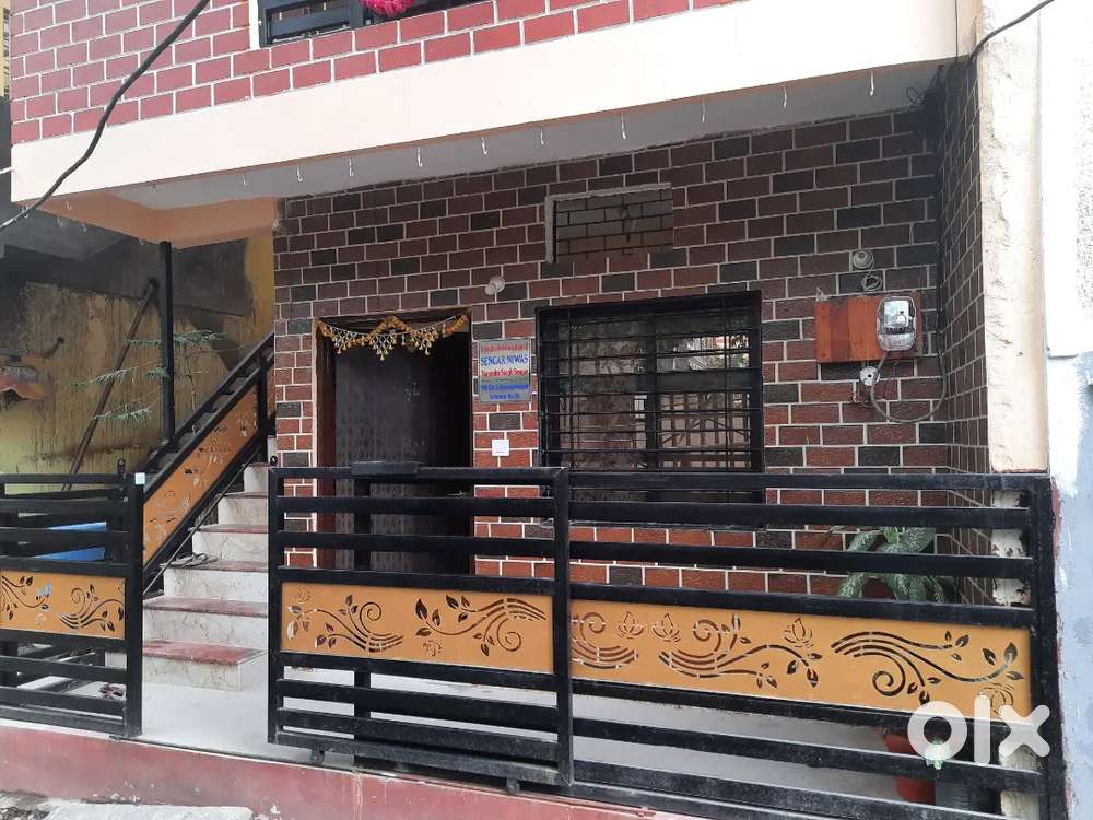 1 hall, kitchen individual house griund floor, semifurnish