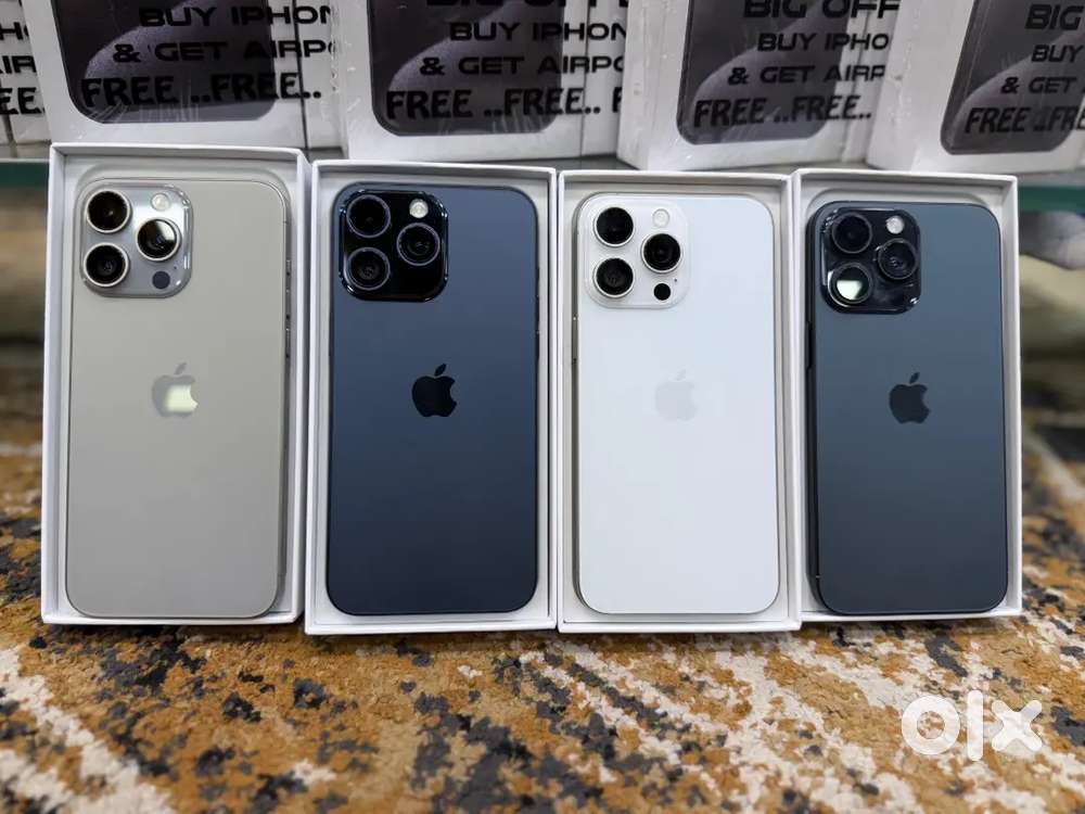 APPLE IPHONE 15PROMAX REFURBISHED ALL NEW MODELS BOX BILL ALSO AVAILAB