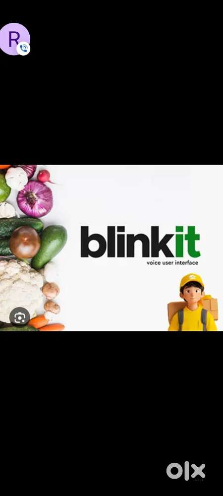 Hiring for noida blinkit delivery boy job