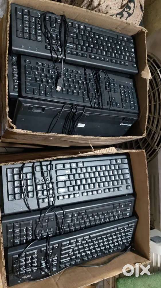 Branded Keyboard, Mouse & Cables Available at Low Cost