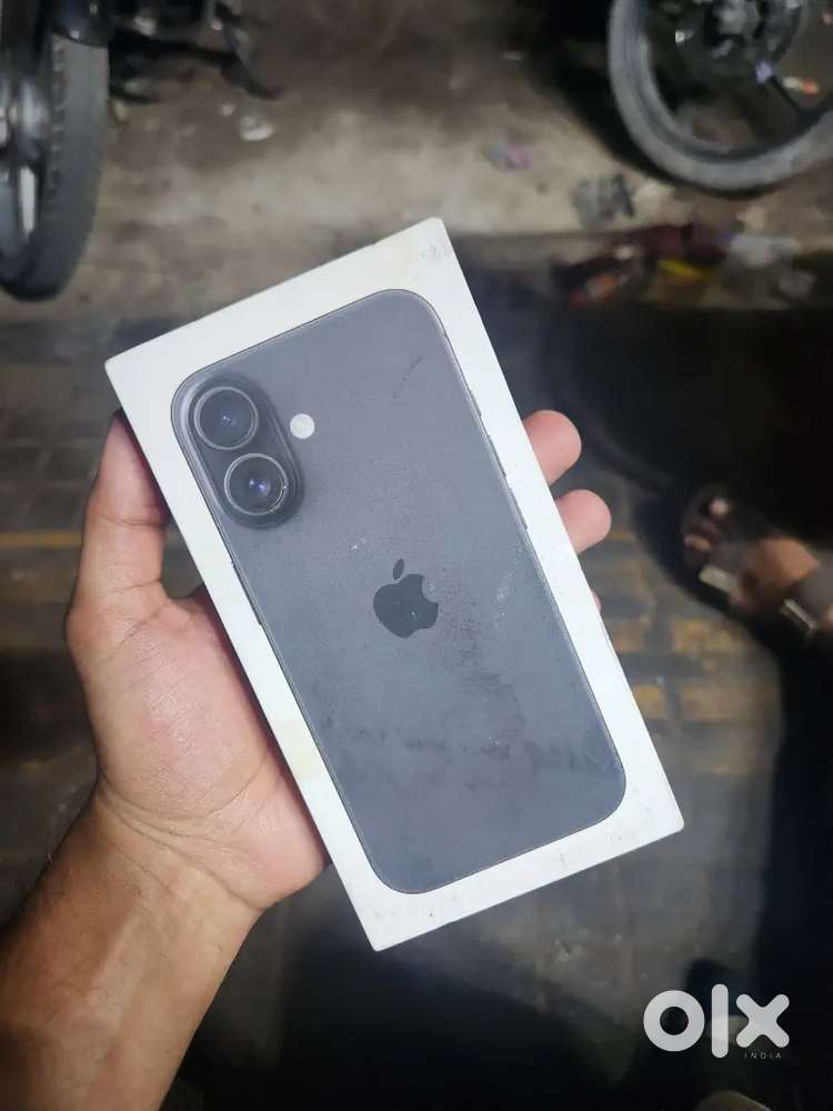 Iphone 16 sealed pack new 256gb black colour