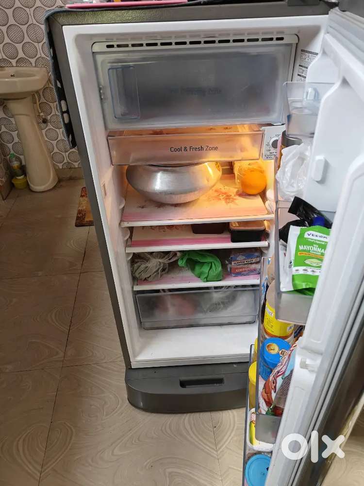 LG fridge but it's old