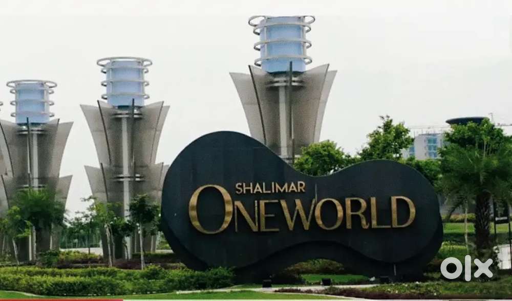 इकाना स्टेडियम से 3 किमी शालीमार वन वर्ल्ड के पास आवासीय प्लॉट