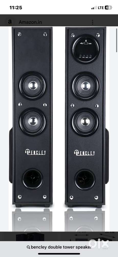 Benclay bird ultra 160watt dual tower speaker & F&D 550x 2.1