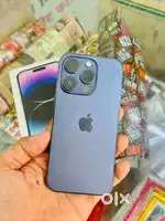 Iphone 14 pro with bill box or cable  128 gb