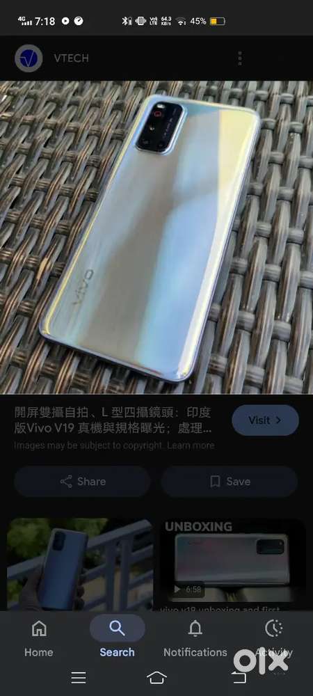 Vivo v19 super ambulan display original 4k file display fingerprint