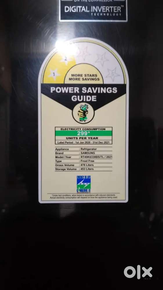 Samsung fridge with digital inverter