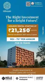 7 % ASSURED  RENTAL ROI STUDIO APPARENTMENTS ZERO MANTINCE