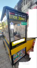 Complete Food Cart Setup – 500 L Deep Freezer, Utensils & More – Ready