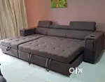New brand l sofa cum bed luxury living