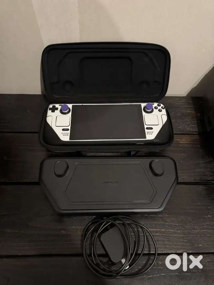 Valve Steam Deck Black 64GB, Includes Charger, Case, and 512GB SD Card