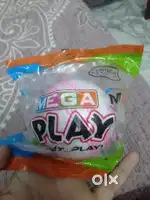 New packed shakti company white and pink ball for cricket .