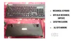 TVS Gold Prime Mechanical Keyboard + Redgear A-10 Gaming Mouse