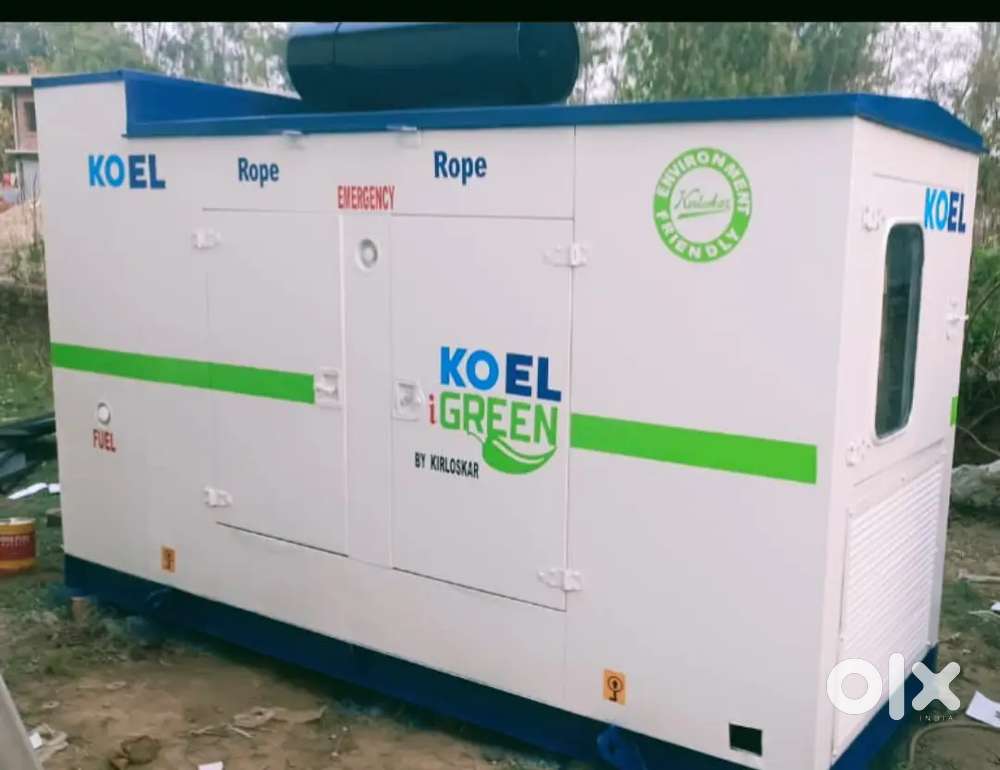 DIESEL GENERATOR SALE K LIYE 2 SAAL KI WARRANTY KE SATH AUR NEW BATERY