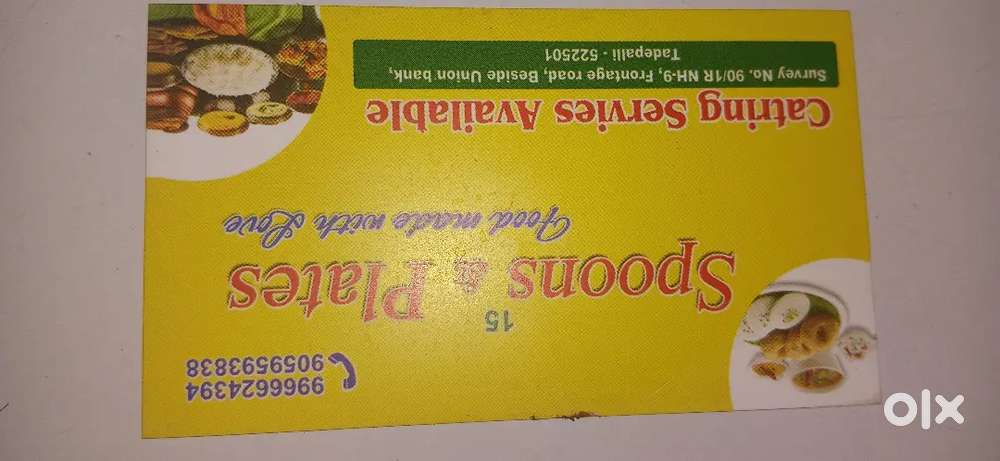 Supplier in restaurant