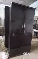 3x6 ft. Wardrobe with mirror, locker and hanger  Free home delivery