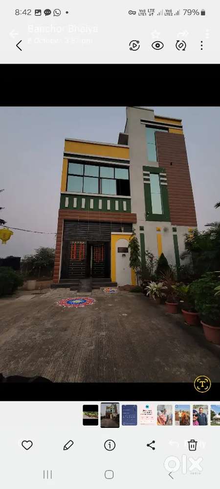 Duplex House 6 bedroom ke sath