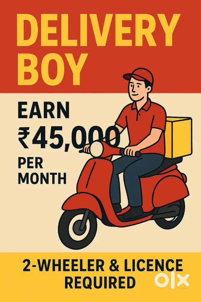 Urgent hiring delivery boys