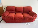 Five seater cushion sofa set