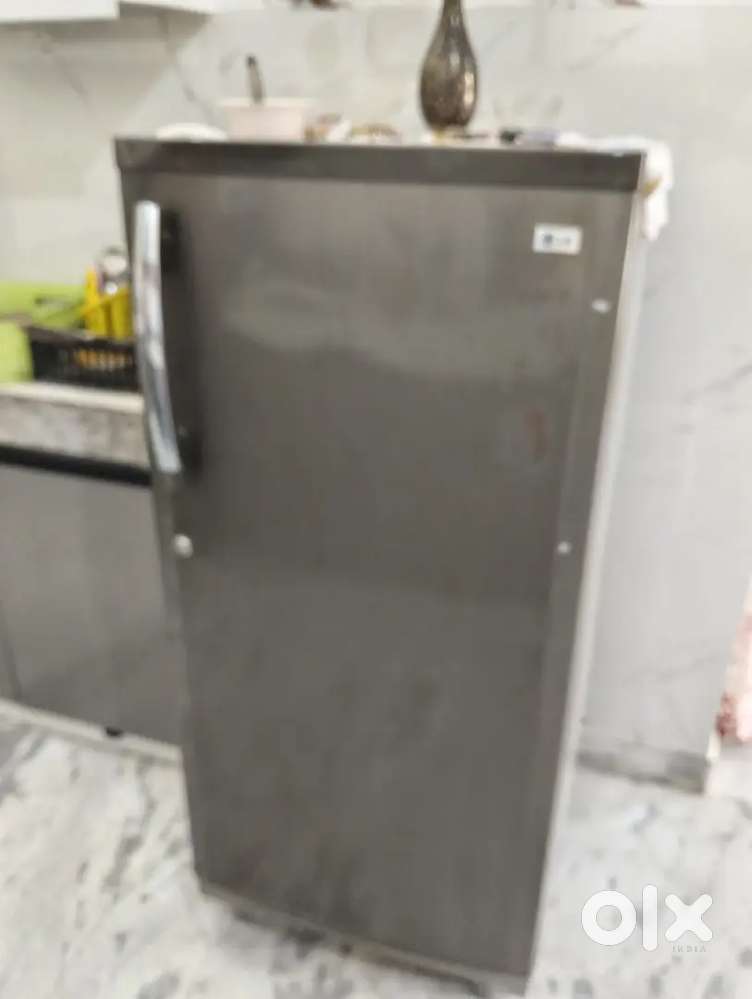 LG fridge silver colour
