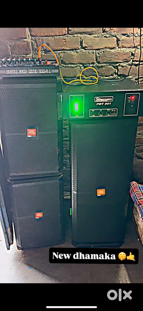 Speaker set 12” 200watt mt 501 W plus mixture