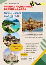 Spritual journey to Mathura- Virndavan- Agra 6days - 5night