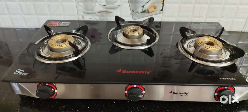 Butterfly 3 burner gas stove, new one ( purchased on 31 oct 2025)