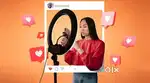 Social media contact creator, video anchor