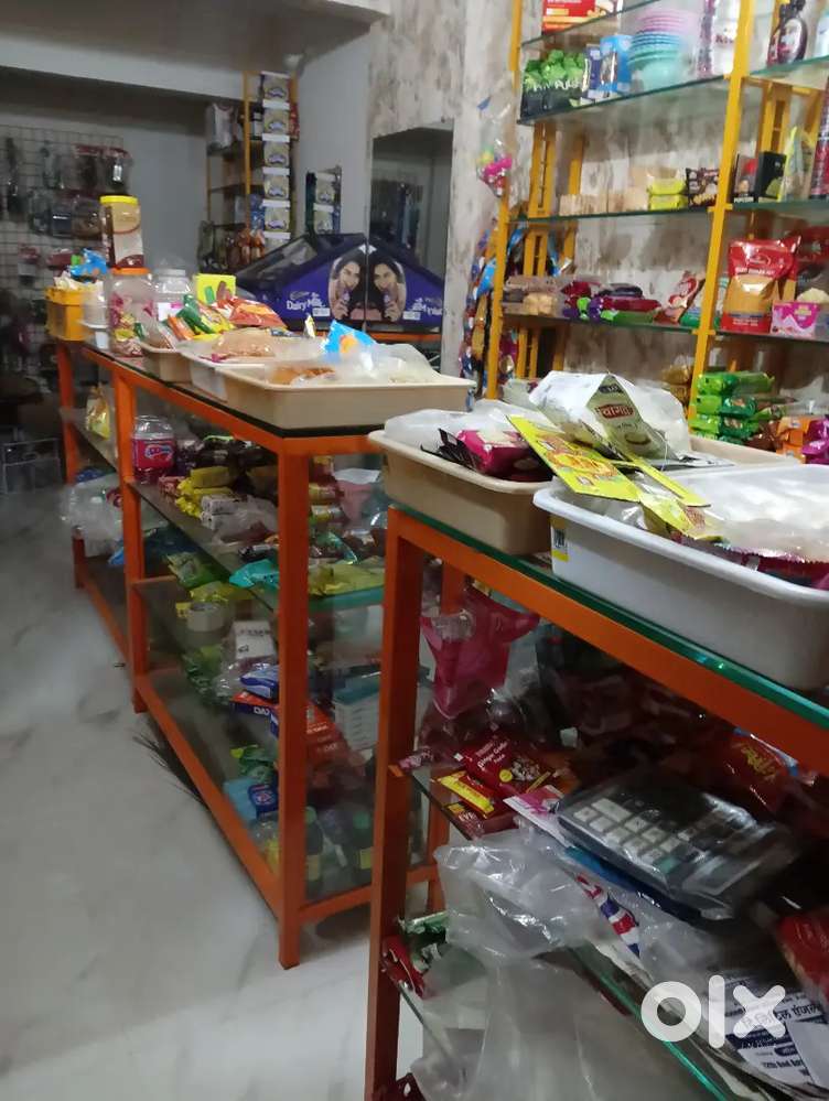 Shop racks, glass shelf