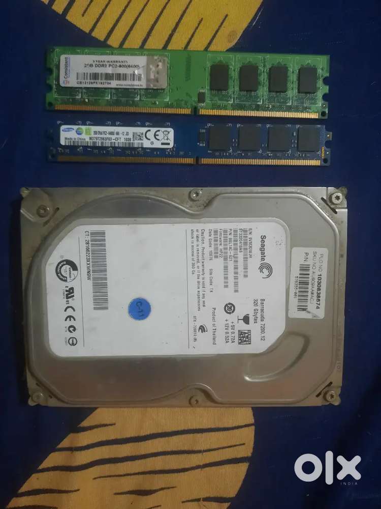 HDD,RAM and power supply