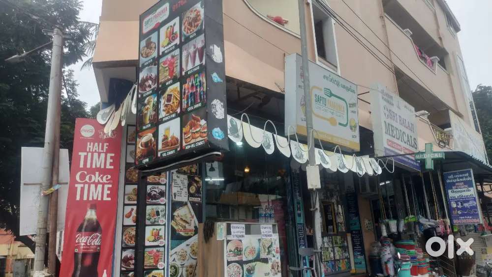 Burger and sandwich shop