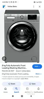 Voltas bekho front load 7kgs
