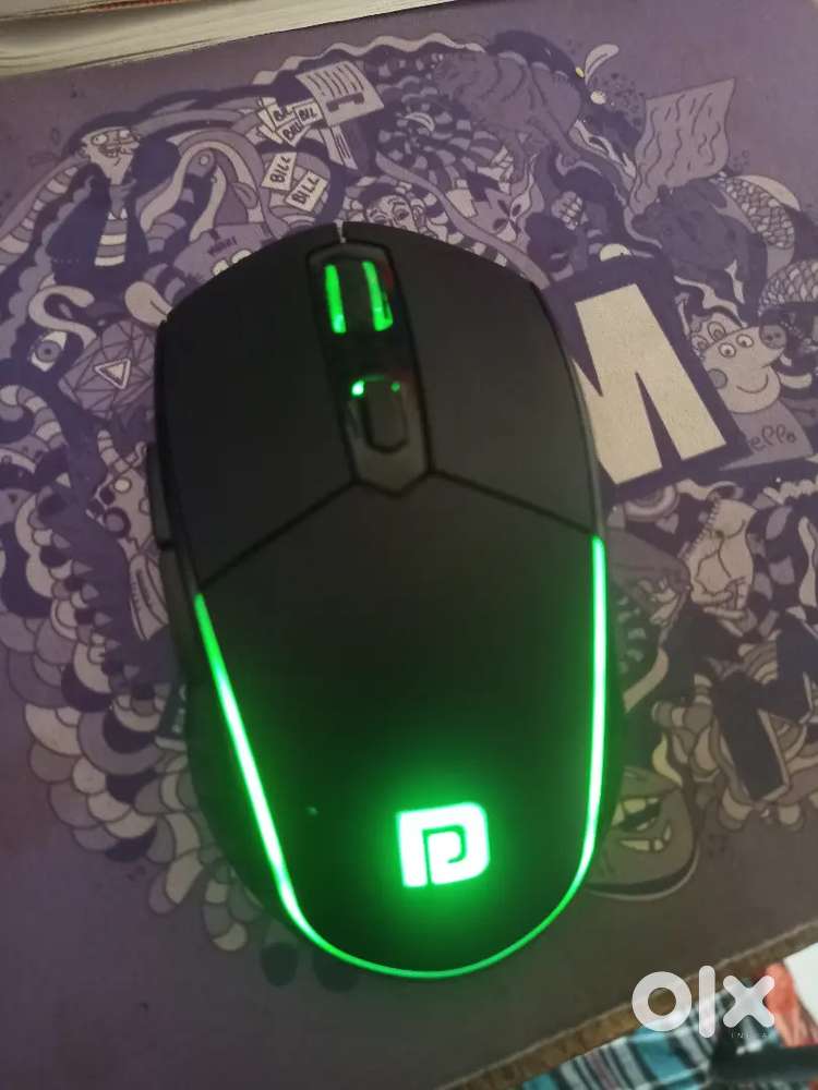 Portonics Toad One Black RGB Mouse