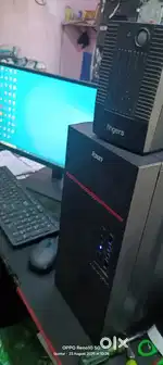 I5 computer 8GB RAM 512 SSD UPS Samsung 22 inches montro