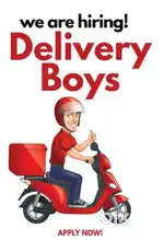 Required delivery boy for logistics company