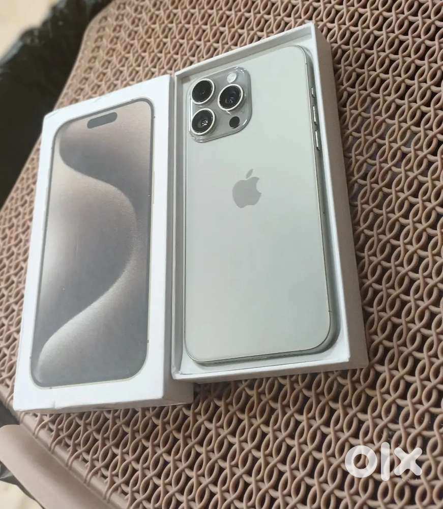 IPhone 15pro In Amazing condition With Box Cabel & BackCover Available