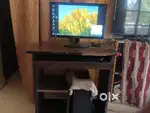 Computer with cpu,mouse and keyboard