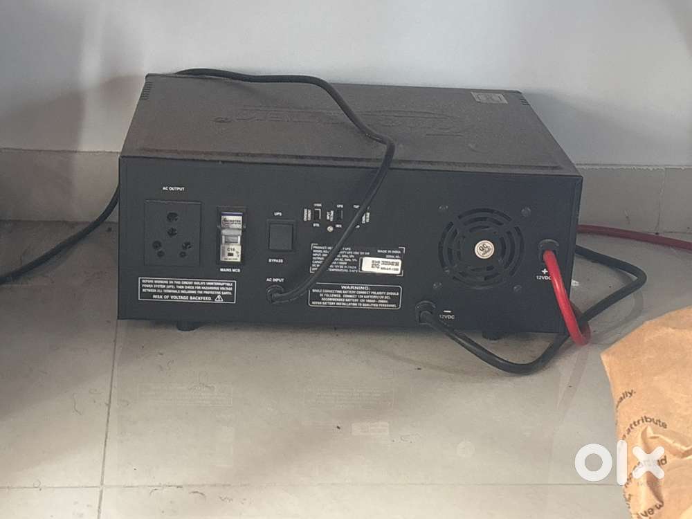 Inverter with battery