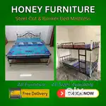 Steel Cot Bed Mattresses - Furniture near Chennai all areas delivery