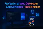 Professional Web & App Developer  eBook Designer