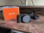 Sony ZV-E10 (2x Batteries, Original box, USB C Charger, used