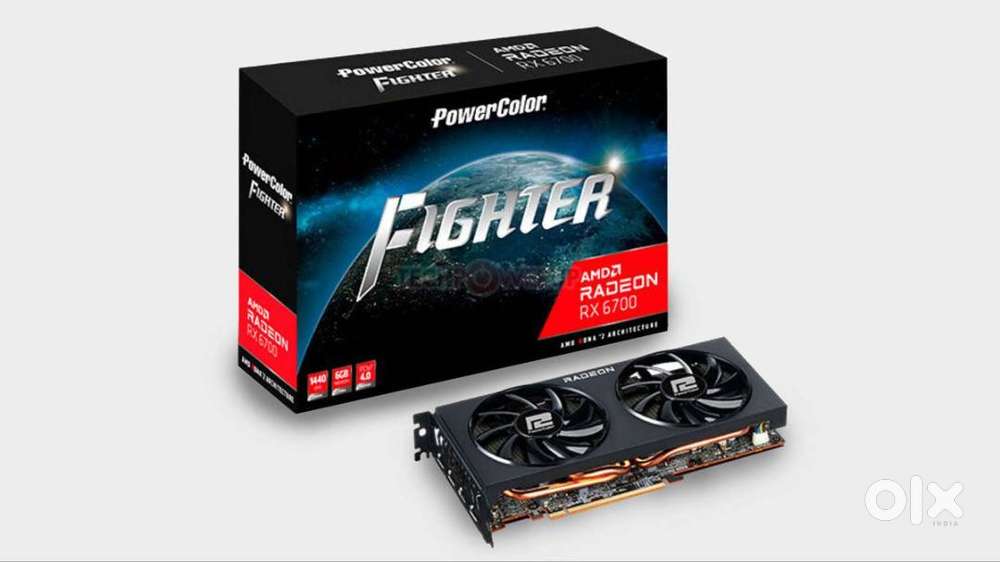 Powercolor AMD Rx 6700XT 12GB Graphics card still in warranty.