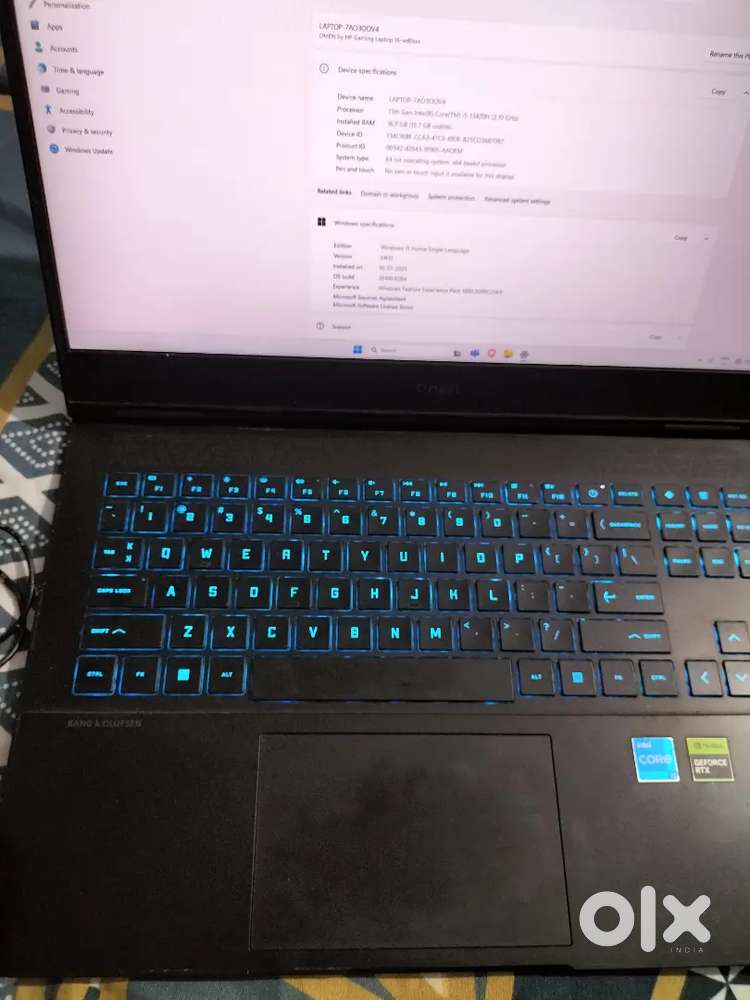 Hp omen13th gen Intel i5-13420H